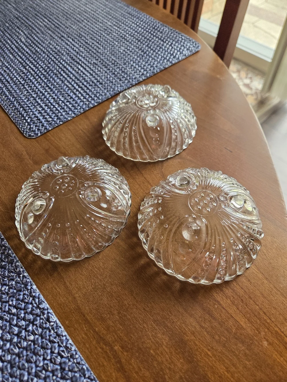 Anchor Hocking 1940s Clear Depression Glass 